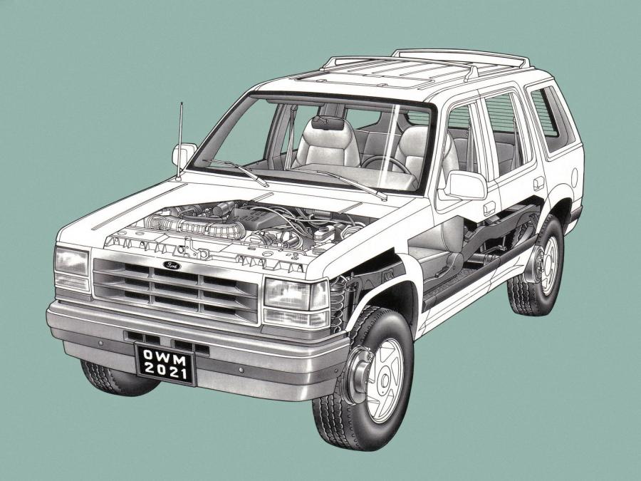  Ford Explorer 1990 года  (фото 12 из 12)